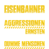 Eisenbahner Triebfahrzeugführer Railroader