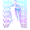 Vampir Blutsauger Retro