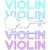 Violoniste Violoniste Rétro
