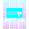 Web-Entwickler Web-Entwicklung Retro