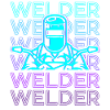 Welder Welding Welding Retro