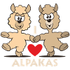 Cartoon - I love Alpacas