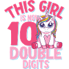 10th Birthday Girl