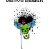 Morvo Design - Skull Graffiti