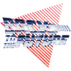 Tilbage til fremtidens Silver Retro Logo
