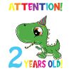 Dino Boy Attenzione ora ho 2 anni