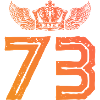 73 Number crown
