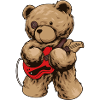 Let's Rock Teddy Bear