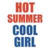 chaude été cool fille
