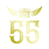 55 Number crown
