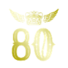 80 Zahl Krone