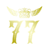 77 Number crown