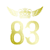 83 Number crown