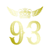 93 Number crown