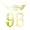 98 Number crown