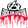 Blut fuck the system