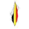 Belgian flag proud belgium