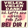 Dankbare Zeit - Abschiedssprüche - SICH BEDANKEN
