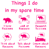 Raccoon lovers (pink)