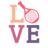 Padel Love Padeltennis Player Padel Tennis