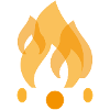 Feu et flamme