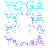 Yoga Meditation Meditate Retro