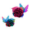 2 brombeeren,brombeere,blau,pop-art,blau,malerei,
