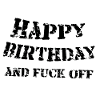 Joyeux anniversaire et