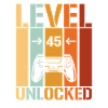 45th Birthday Level 45 unlocked