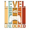 45th Birthday Level 45 unlocked
