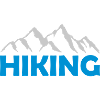 Hiking mountains landscape silhouette