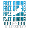 Freediver Freediving Diving Apnea Gift