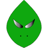 Green alien