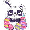 Osterhase Panda