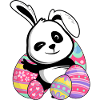 Osterhase Panda