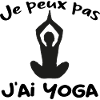 Je peux pas j'ai yoga