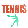 Tennis Player Logo