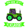 1.Klasse Traktor Erstklässler Geschenk