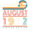 50th anniversary August 1972
