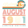 1981 Im August Geschenkidee