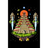 Raum Aztekische Pyramide