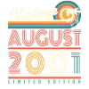 Mois de naissance Août 2001