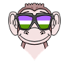 Genderqueer Affe