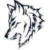 Wolf silhouette Galaxy