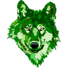 Wolf Fantasy monochrome