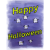 Happy Halloween mit Geistern