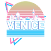 Venise City Skyline Cityscape Rétro
