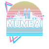 Mumbai City Skyline Cityscape Retro