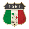 Rom Italien Våbenskjold Flag Design