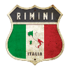 Rimini Italie Armoiries Drapeaux Design